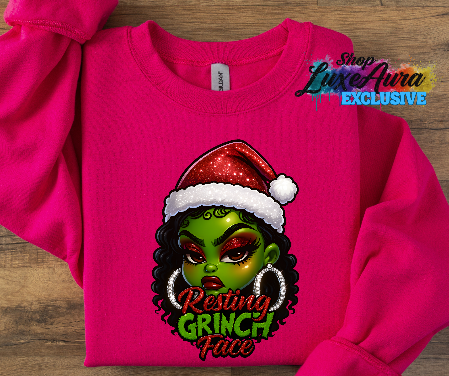 Resting GRINCH Face Sweatshirt